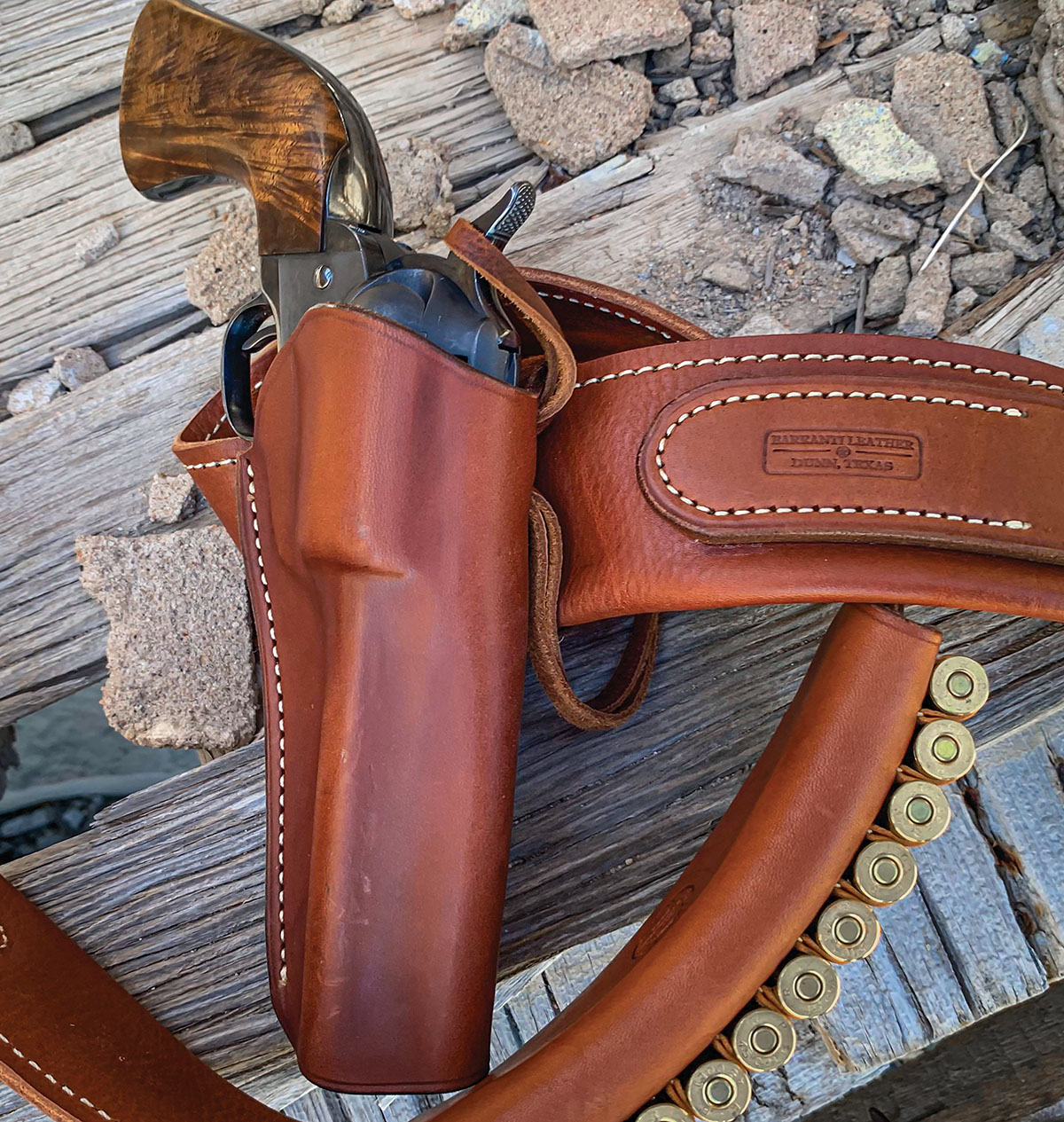 A fine rig for such a fine gun.